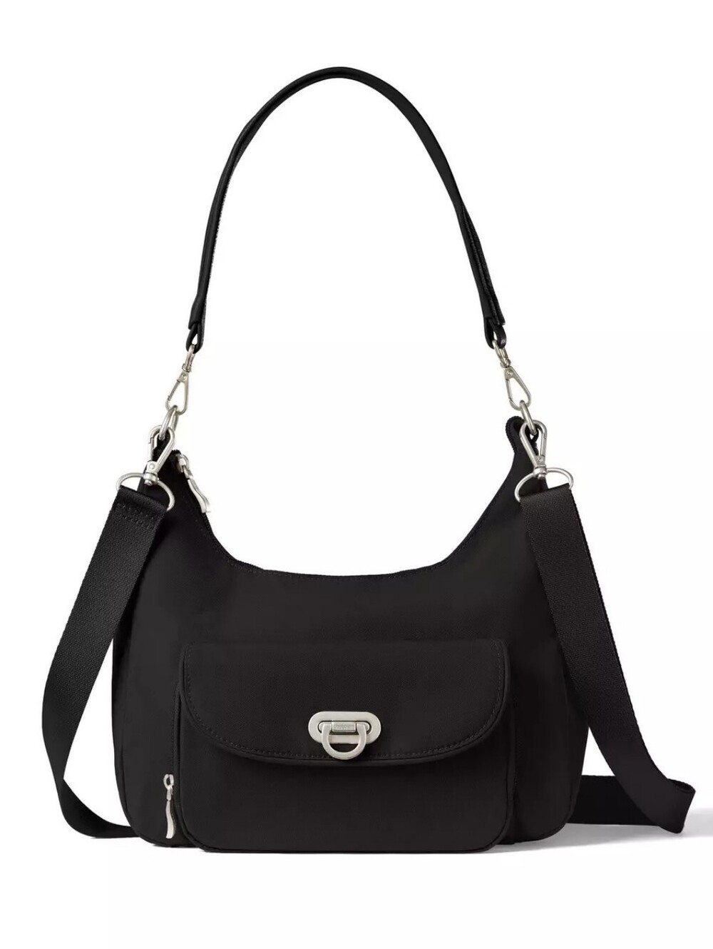 Baggallini Coastal Flip Lock Half Moon Bag